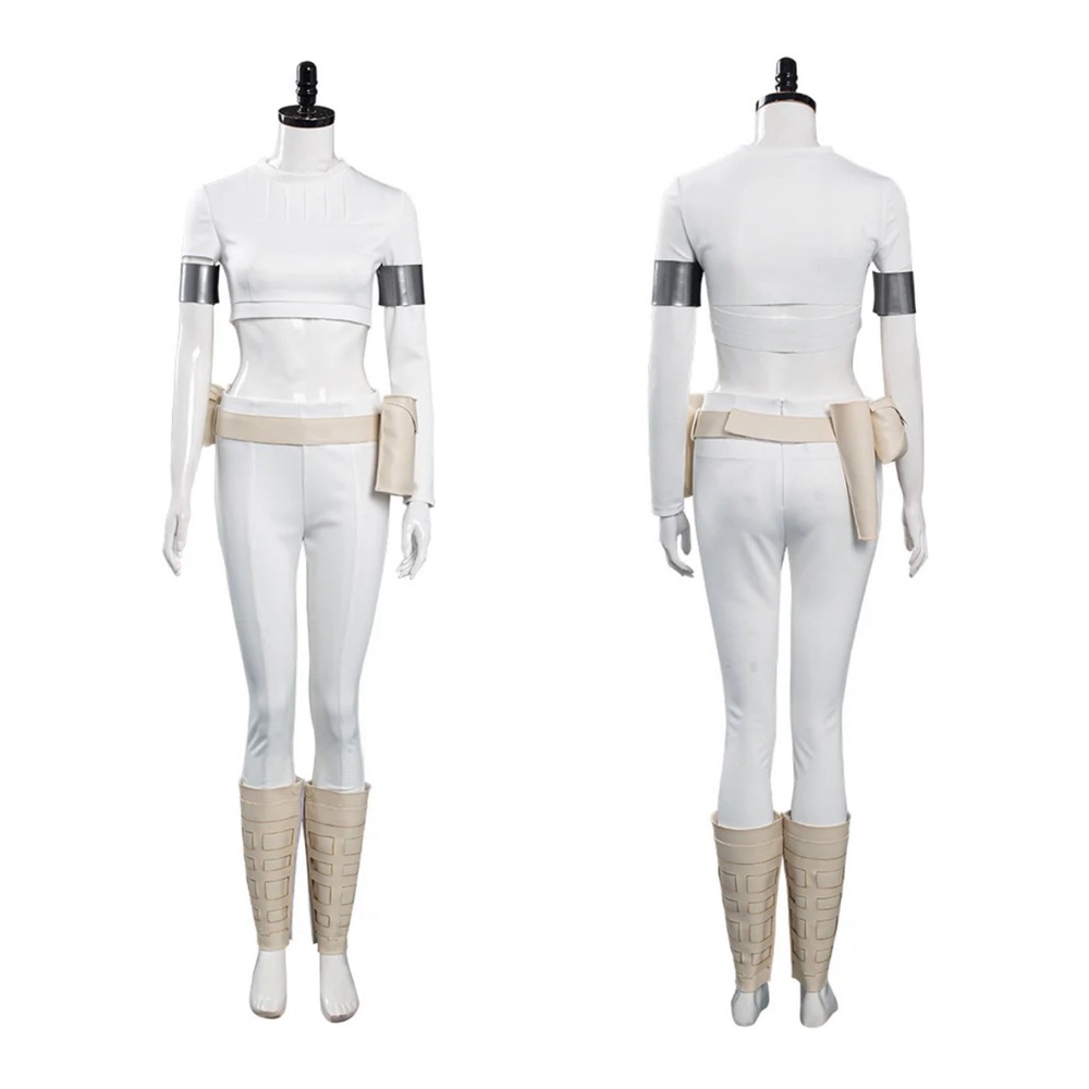 Adult Padme Amidala Halloween Cosplay Costume Women’s Small